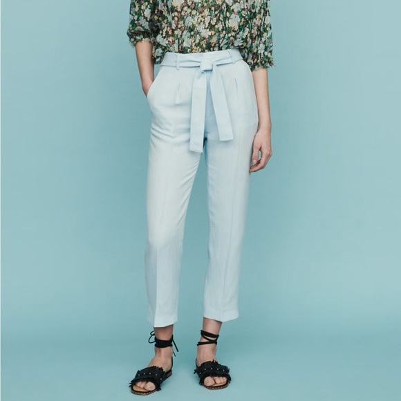 Maje Pleated Pants - Picture 2 of 4